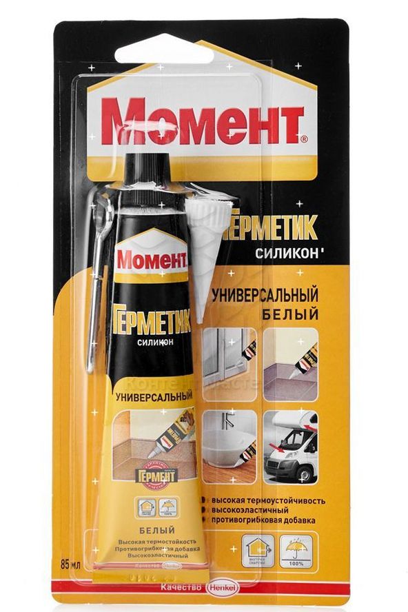 Герметик универсальный 'Момент силикон' 
